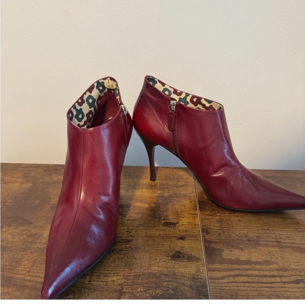 Gucci Tom Ford Era 1999-2003 Pointed Toe Stiletto Ankle Boots Size 10 B